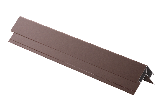 Угловой элемент наружный, алюминиевый,бурый купить в Гагарине