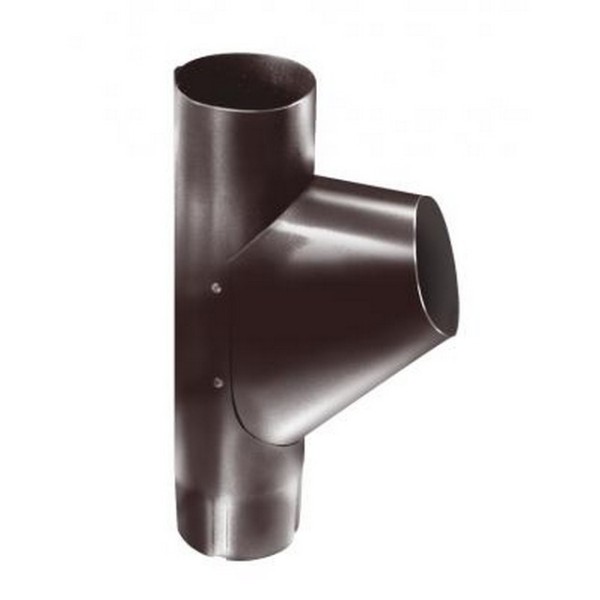 Водосток Grand Line 125x90 – Тройник RAL 8017 купить в Гагарине