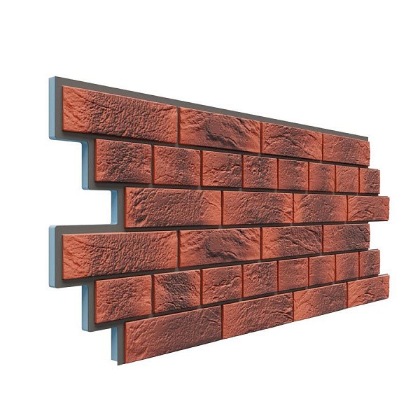 Фасадная термопанель Доломит Венецианский кирпич 20 мм Корса купить в Гагарине