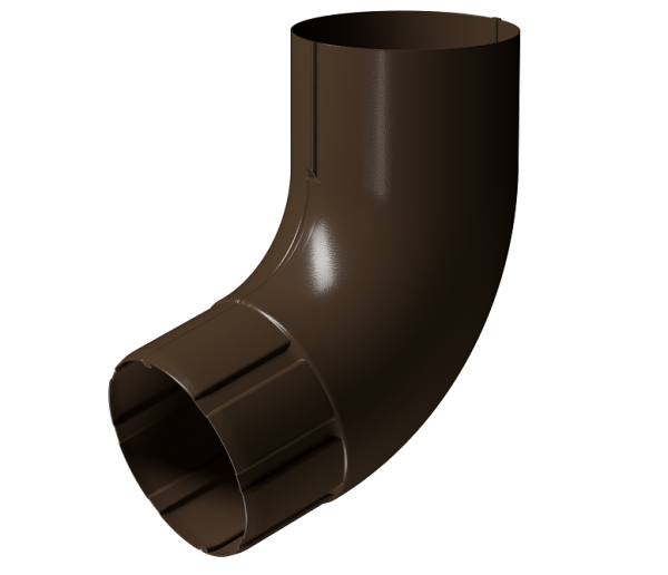 Колено 72° D90 Döcke STAL PREMIUM Каштан, (RAL 8017) купить в Гагарине
