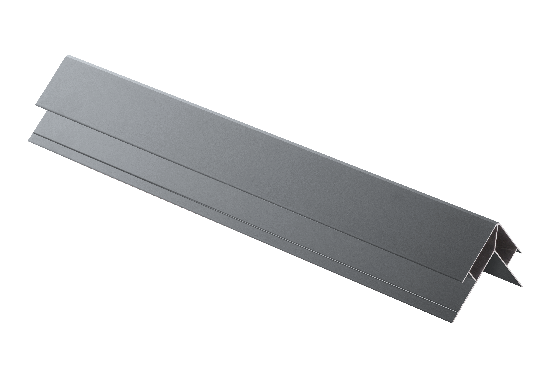 Угловой элемент наружный, алюминиевый, серый купить в Гагарине