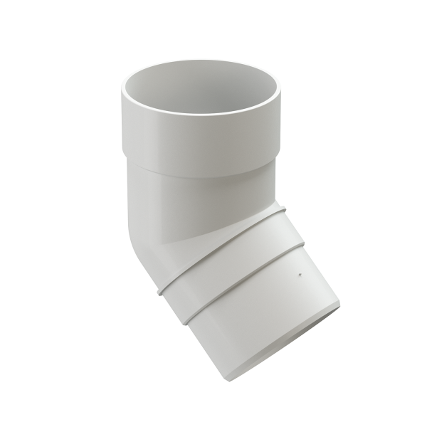 Колено 45˚ Docke Premium ПВХ - Пломбир купить в Гагарине