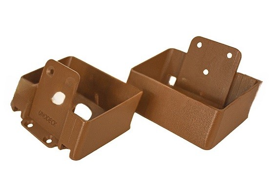 Крепления перил наклонное из алюминия GardenParkett Орех купить в Гагарине