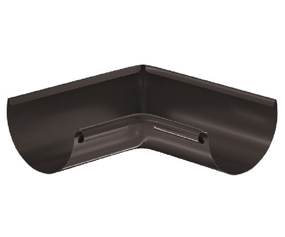 Водосток Aquasistem, система 125x90 - Угол желоба, внутренний 90° RR 32 Тёмно Коричневый купить в Гагарине