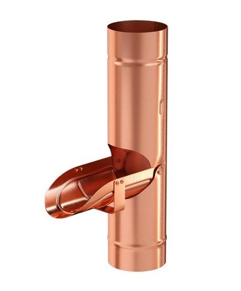 Водосток Aquasistem, система 125x90 - Водосборник медный купить в Гагарине