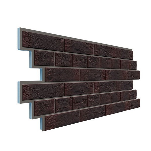 Фасадная термопанель Доломит Венецианский кирпич 20 мм Алтея купить в Гагарине