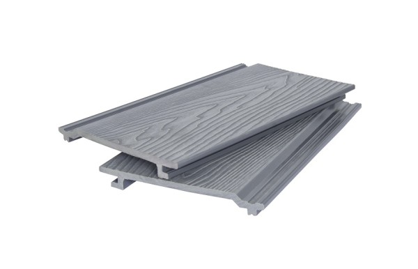 Фасадная доска POLIVAN GROUP 3D фактура дерева DENPASAR серый купить в Гагарине