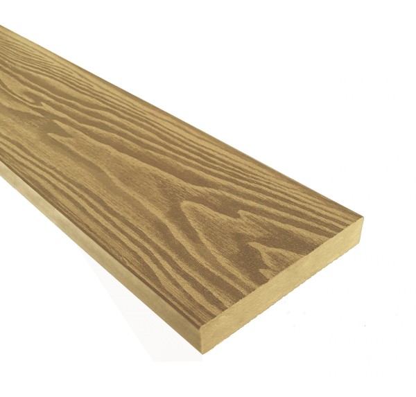 Террасная доска из ДПК Terrapol Смарт 3D Полнотелая без паза Дуб Севилья купить в Гагарине