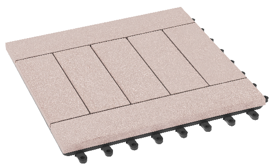 Модульный паркет ДПК GRINDERDECO Комфорт 5 Выбеленный дуб купить в Гагарине