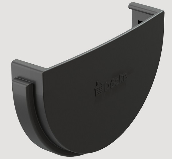 Заглушка желоба ПВХ Docke STANDART серый купить в Гагарине