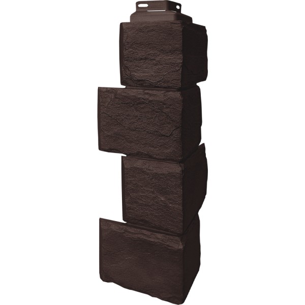 Угол наружный FineBer – “Камень природный” Коричневый купить в Гагарине