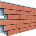 Термопанели Доломит Кирпич 40 мм Красный купить в Гагарине