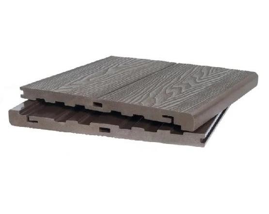 Ступень NEW МАССИВ 3D+3D POLIVAN GROUP DENPASAR тёмно-коричневый купить в Гагарине