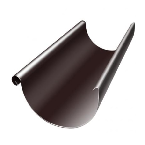 Водосток Grand Line 150x100 – Желоб 3м RAL 8017 купить в Гагарине