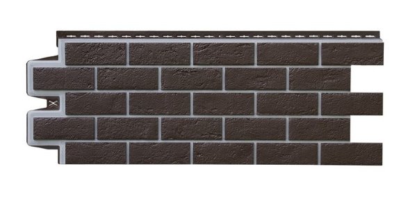 ФП Grand Line состаренный кирпич премиум Шоколадный (шов RAL 7006) купить в Гагарине