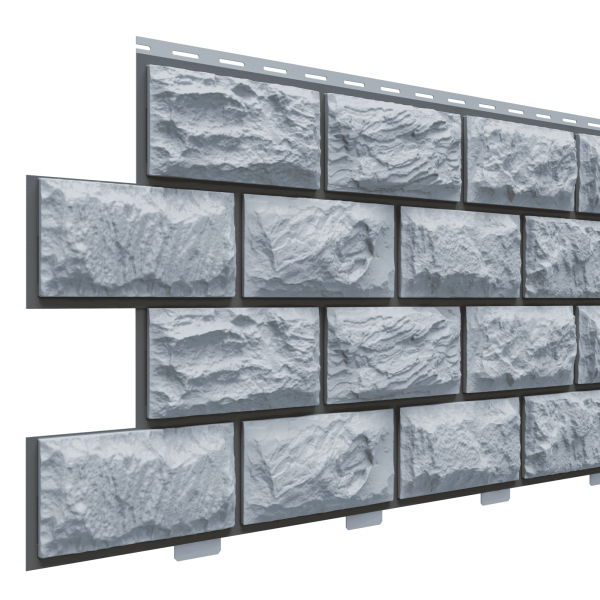 Фасадная панель Доломит, Альпийская горка Серо-голубой купить в Гагарине