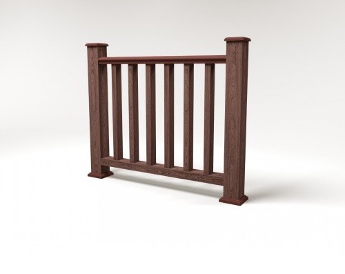 Ограждение из ДПК FG5 шоколад купить в Гагарине