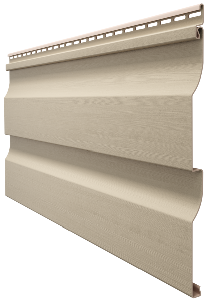 Виниловый сайдинг docke (дёке) - профиль D4,5D, крем-брюле купить в Гагарине