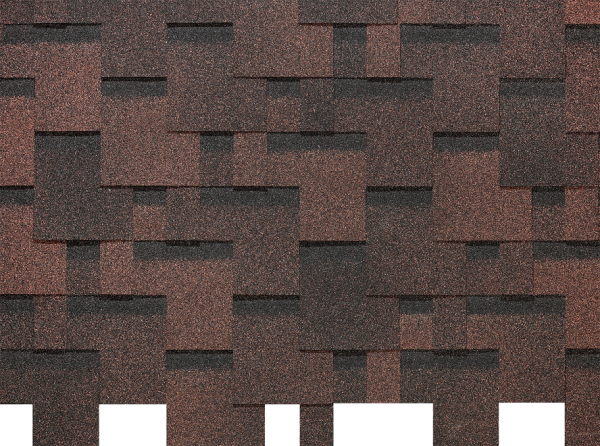 Гибкая черепица EURASIA Docke, Коллекция Лабиринт Коричневый купить в Гагарине