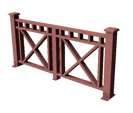 Ограждения декоративное ДПК GRINDERDECO Виктория мербау купить в Гагарине