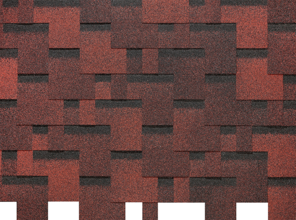 Гибкая черепица EURASIA Docke, Коллекция Лабиринт Красный купить в Гагарине