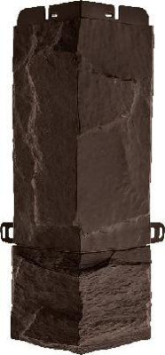 Угол наружный Альта-Профиль Гранит ЭКО - Коричневый