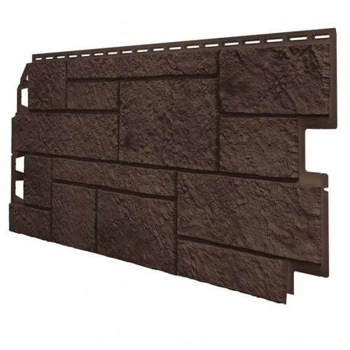 Фасадные панели ТЕХНОНИКОЛЬ Оптима Песчаник Тёмно-коричневый купить в Гагарине