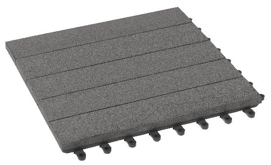 Модульный паркет ДПК GRINDERDECO Комфорт 3 Серый базальт купить в Гагарине