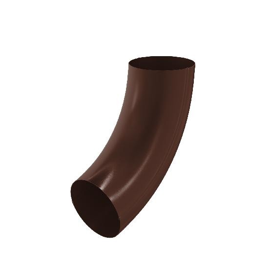 Водосток Aquasistem, система 150/100 - Колено трубы RAL 8017 Коричневый купить в Гагарине