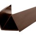 Уголок ДПК для сайдинга 70x70x3000мм Коричневый купить в Гагарине