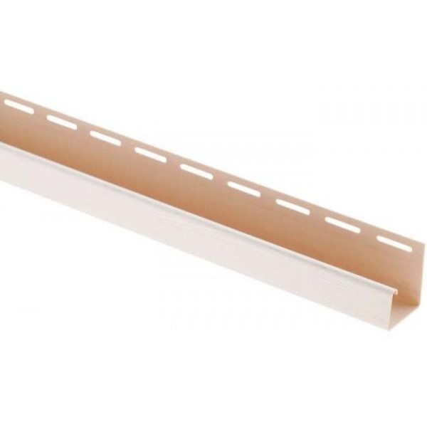 J-профиль Люкс Крашенный, T-15, ВН, Белый купить в Гагарине