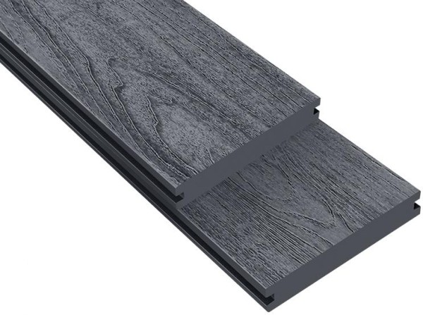 Террасная доска ДПК Outdoor 3D полнотелая NEVADA/CALIFORNIA черная купить в Гагарине