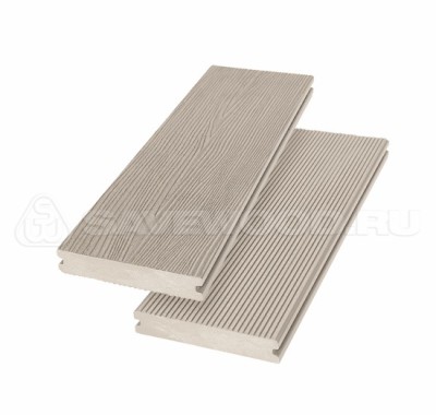 Террасная доска SW Abies (R) - радиальный распил Бежевый