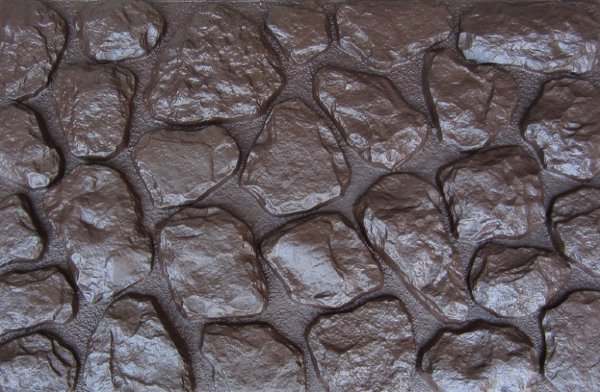 Фасадная панель Аэлит Камень мелкий Коричневый купить в Гагарине