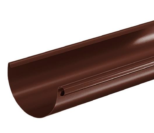 Водосток Aquasistem, система 125x90 - Водосточный желоб 3.00м RAL 8017 Коричневый купить в Гагарине
