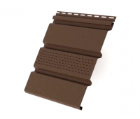 Софит с центральной перфорацией, коричневый купить в Гагарине