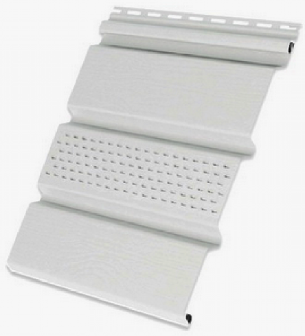 Софит с центральной перфорацией, белый купить в Гагарине