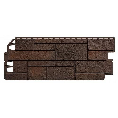 Фасадные панели ТЕХНОНИКОЛЬ Песчаник Тёмно-коричневый купить в Гагарине