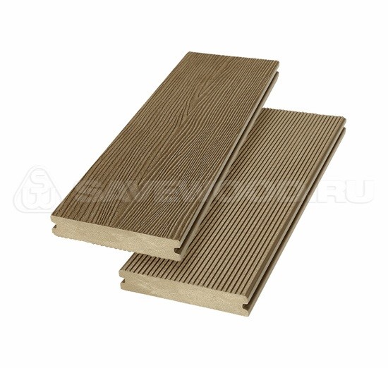 Террасная доска SW Abies (R) - радиальный распил Тик купить в Гагарине