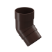 Колено 45˚ Docke Premium ПВХ - Шоколад купить в Гагарине