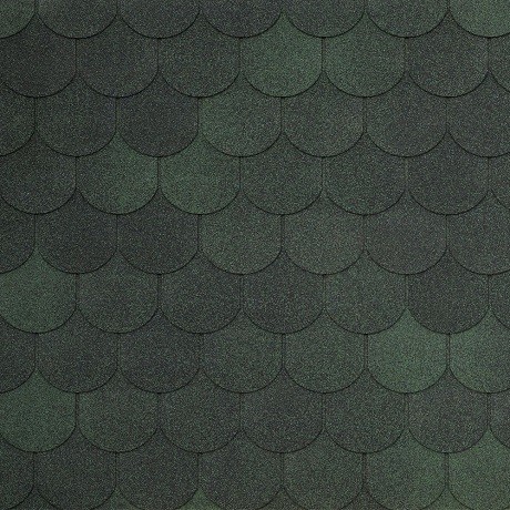 Гибкая черепица Tegola ASSISI verde 473 купить в Гагарине