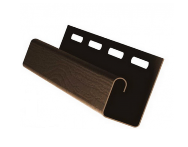 J-профиль для сайдинга, коричневый купить в Гагарине