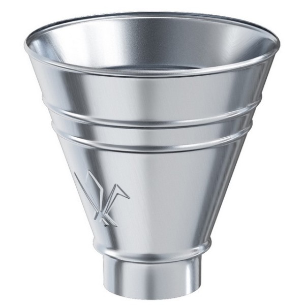 Водосток Aquasistem, Система 150/100 - Воронка водосборная круглая оцинковка купить в Гагарине