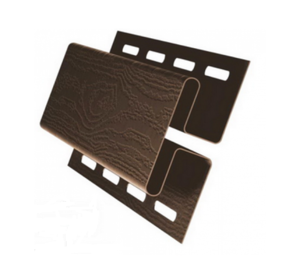 H-профиль (соеденительная планка)для сайдинга, коричневый купить в Гагарине