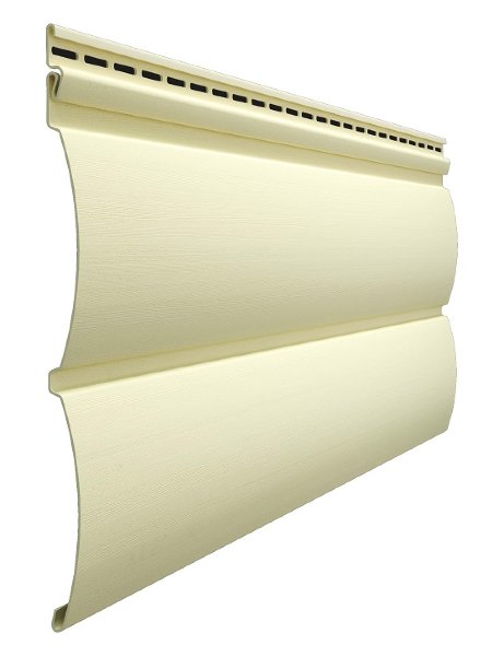 Виниловый сайдинг docke (дёке) - blockhaus D4,7T ( под бревно), банан купить в Гагарине