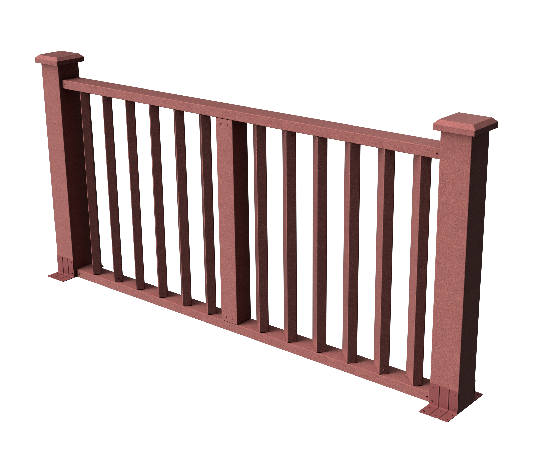 Ограждения декоративное ДПК GRINDERDECO Бруклин мербау. купить в Гагарине