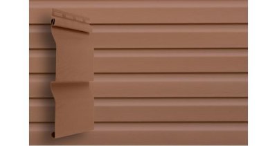 Сайдинг 3,0 Grand Line D4 (slim) темно-бежевый