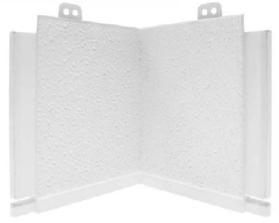 Угол добора Альта-профиль Альта Декор (отделочные элементы) Белоснежный купить в Гагарине