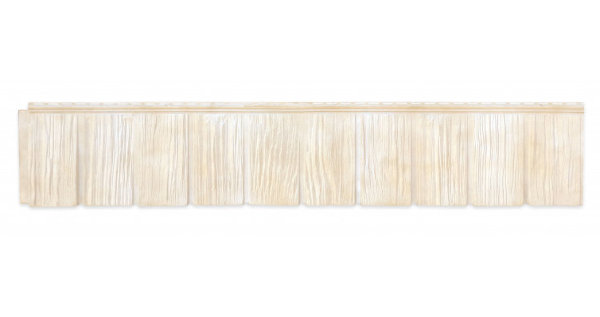 Панель фасадная GL "Я-Фасад" Сибирская дранка слоновая кость купить в Гагарине