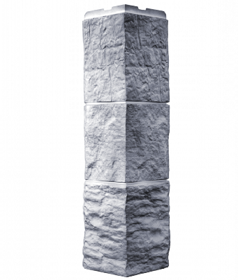 Угол наружный FineBer Блок, Светло-серый купить в Гагарине